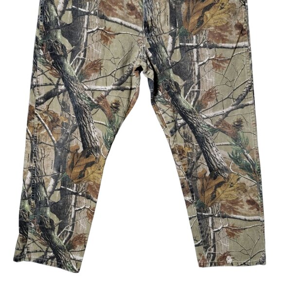 Wrangler Pro Gear Realtree Camo Hunting Outdoor Brush Wood Work Wear Pants 42x30 - Picture 3 of 11